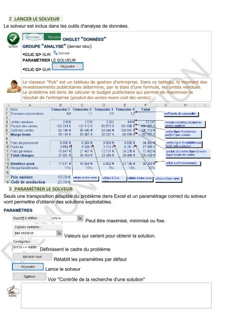 Support de cours Excel 2016 niveau 2 Graphique, consolidation, nom, plan, solveur, fonctions financières