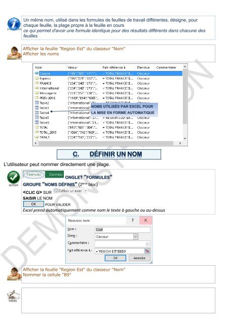 Support de cours Excel 2016 niveau 2 Graphique, consolidation, nom, plan, solveur, fonctions financières