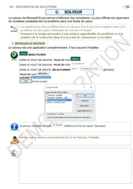 Support de cours Excel 2016 niveau 2 Graphique, consolidation, nom, plan, solveur, fonctions financières