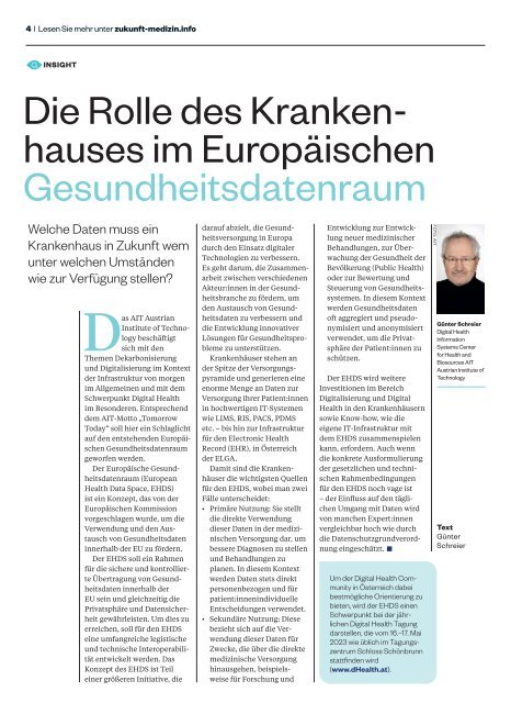 Krankenhaus der Zukunft