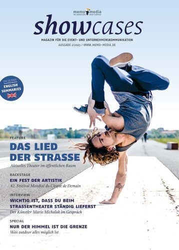 showcases 2023-02: Fokus Straßenfeste & Open-Air-Events