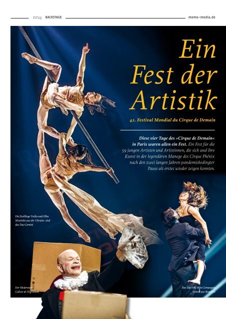 showcases 2023-02: Fokus Straßenfeste & Open-Air-Events