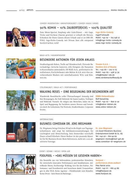 showcases 2023-02: Fokus Straßenfeste & Open-Air-Events