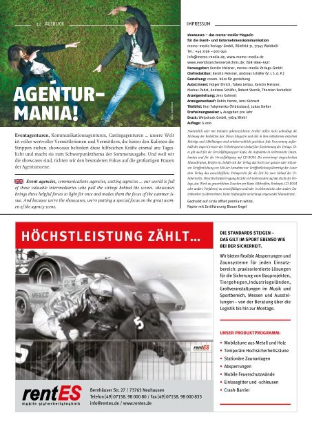 showcases 2023-02: Fokus Straßenfeste & Open-Air-Events