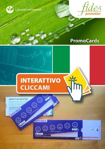 fides promotion - 4 PromoCards IT