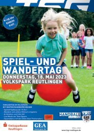 TSG Spiel- und Wandertag Volkspark Reutlingen