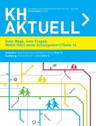 Viele Wege, viele Fragen: Wohin führt unser Schulsystem?//Seite 14