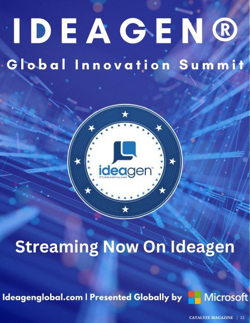 Ideagen Global - Catalyze Magazine, March 2023