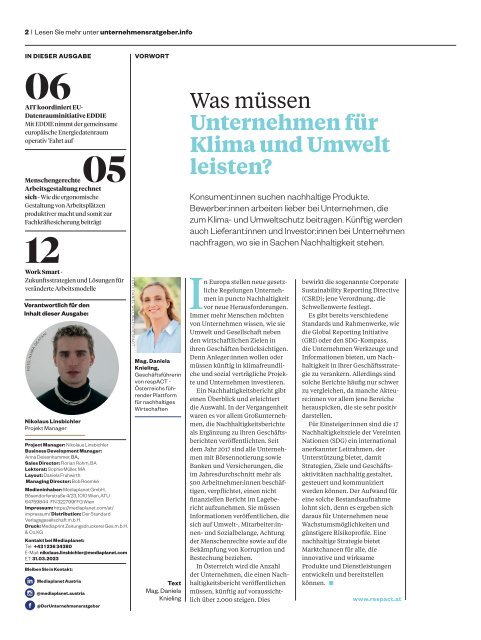 Zukunft Arbeit & Wirtschaft