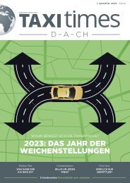 Taxi Times DACH - 1. Quartal 2023