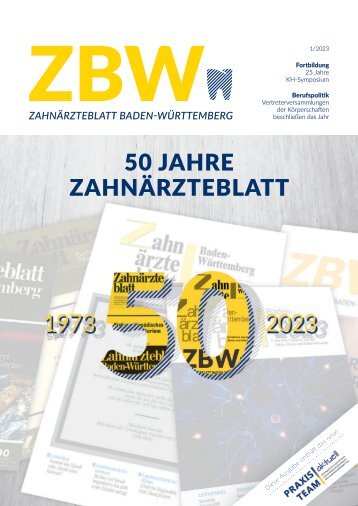 50 Jahre Zahnärzteblatt