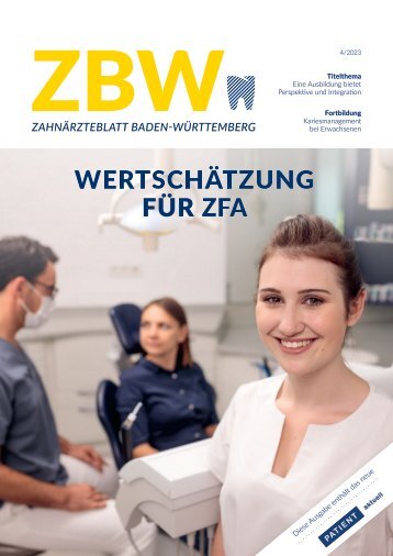 Wertschätzung für ZFA
