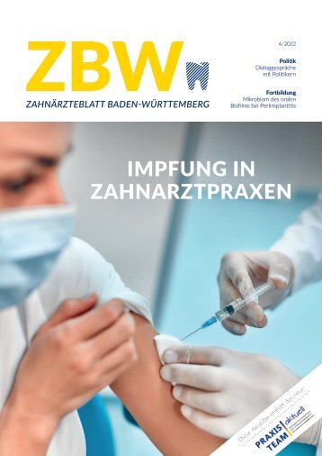 Impfung in Zahnarztpraxen