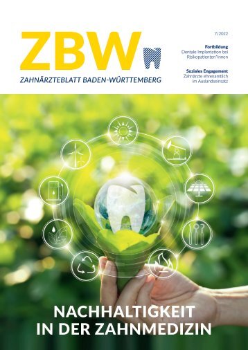 Nachhaltigkeit in der Zahnmedizin 