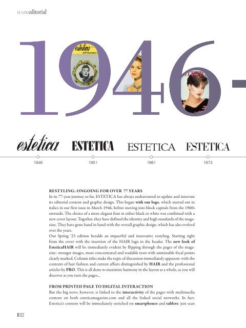 ESTETICA Magazine USA (Spring 1/2023)