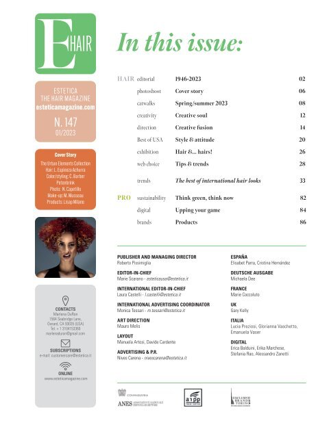ESTETICA Magazine USA (Spring 1/2023)