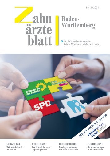 Ausblick auf die neue Legislaturperiode