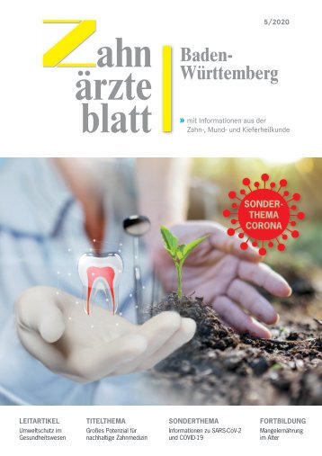 Großes Potenzial für nachhaltige Zahnmedizin