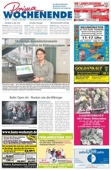Prima Wochenende 13 2023