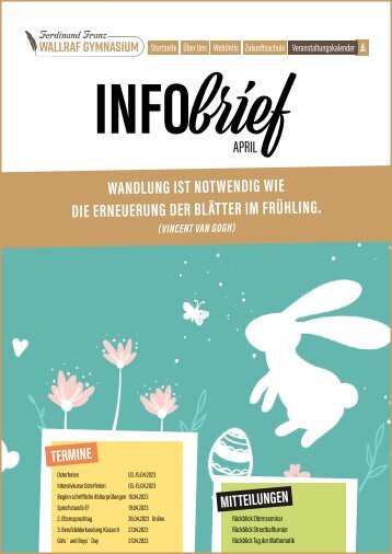 infobrief April GYM