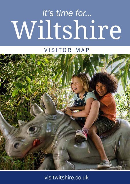Time for Wiltshire Visitor Map 2023