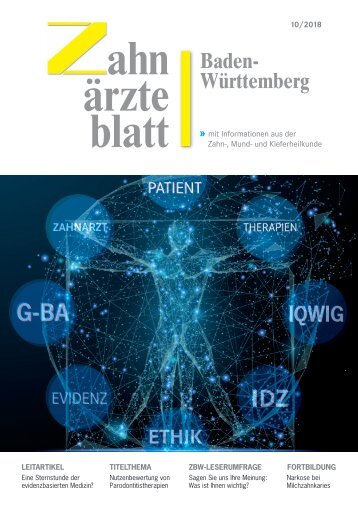 Nutzenbewertung von Parodontitistherapien