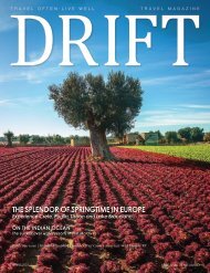 DRIFT Travel Magazine Spring 2023