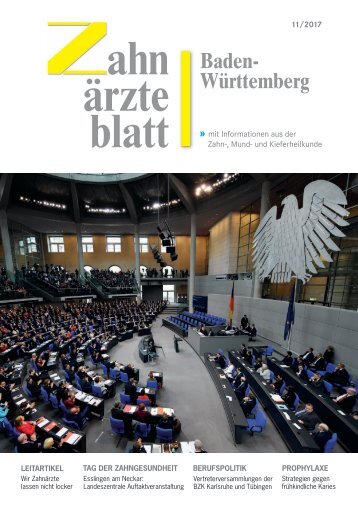 Wir Zahnärzte lassen nicht locker