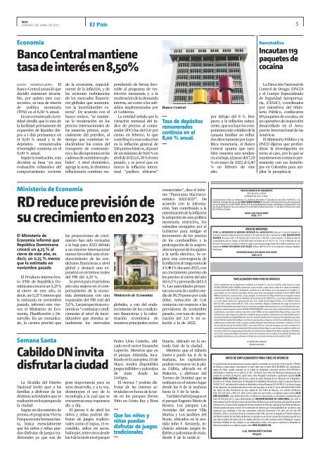 Edición impresa, sábado 1 de abril de 2023