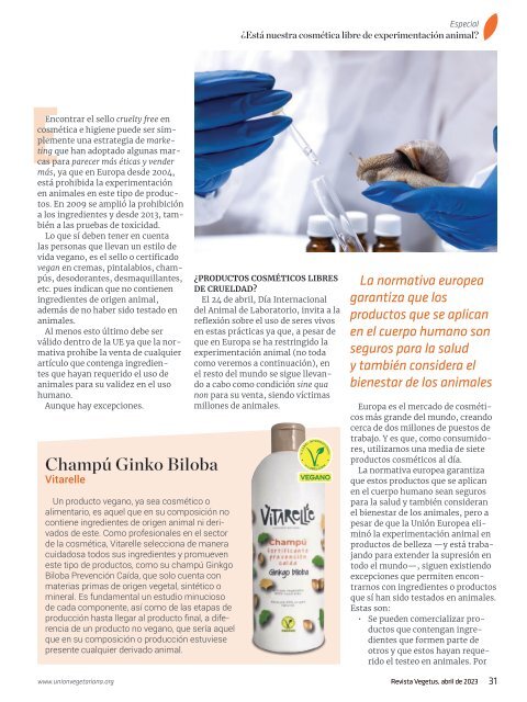 Revista Vegetus nº 47 (Abril-Junio 2023)