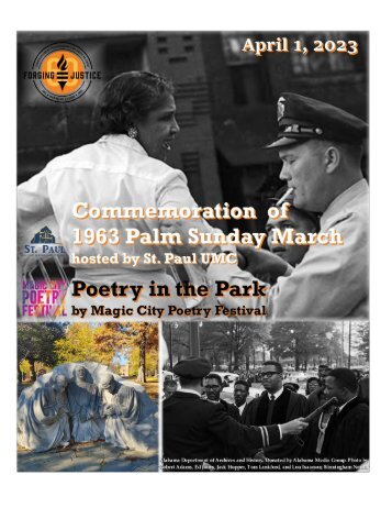 Commemoration of 1963 Palm Sunday March & Poetry in the Park