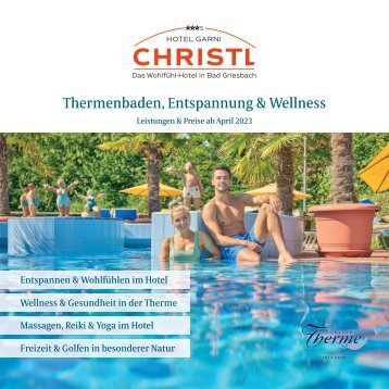 Hotel Garni CHRISTL Bad Griesbach Magazin 2023