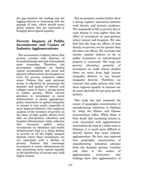 industrial policy, its spatial aspects and cluster development in ...