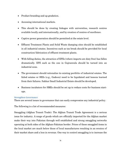 industrial policy, its spatial aspects and cluster development in ...