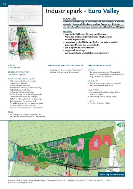 Regionen der Slowakei