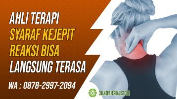 0878-2997-2094 Terapi Pengobatan Syaraf Kejepit Di Patimuan Gandrungmangu Tempat Terapi Saraf Kejepit Profesional