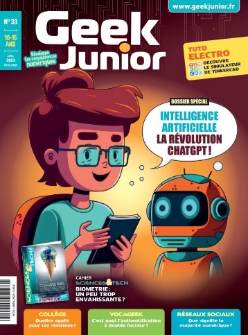 Geek Junior N°33 - avril 2023 - Extrait