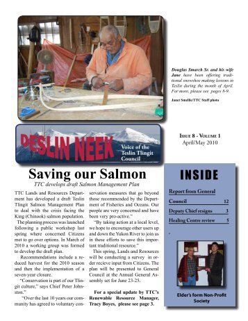 Deslin Neek Newsletter May 2010 - Teslin Tlingit Council