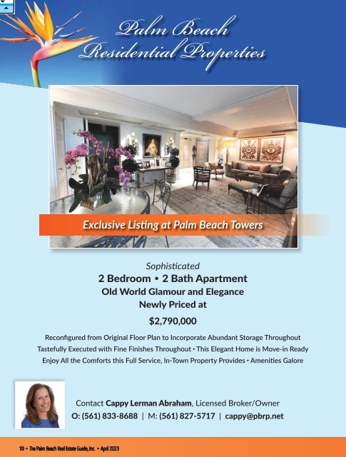 Palm Beach Real Estate Guide APR 2023