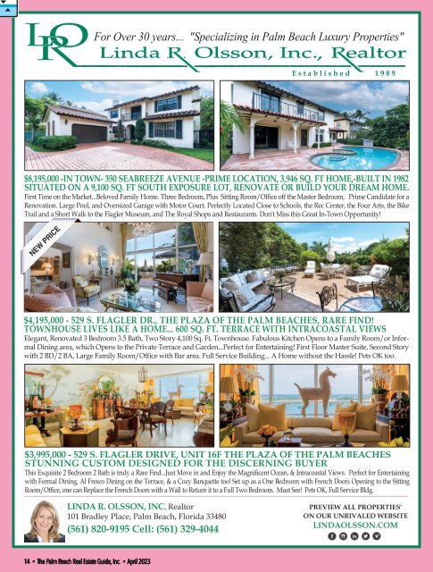 Palm Beach Real Estate Guide APR 2023