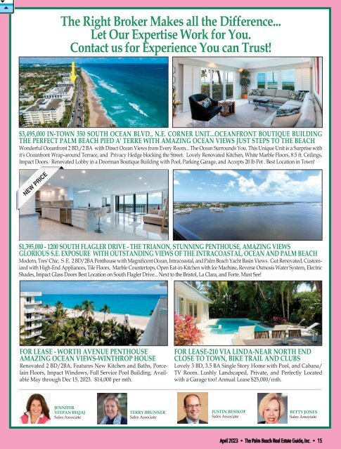 Palm Beach Real Estate Guide APR 2023