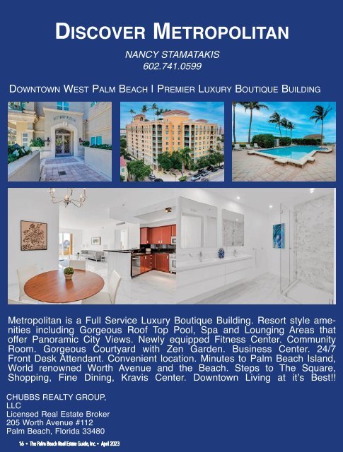 Palm Beach Real Estate Guide APR 2023