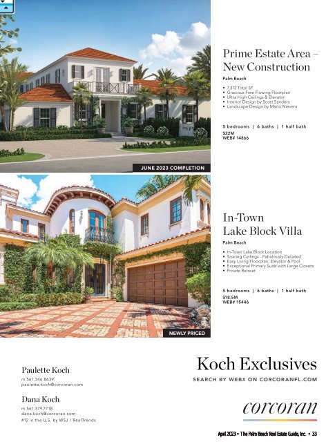 Palm Beach Real Estate Guide APR 2023