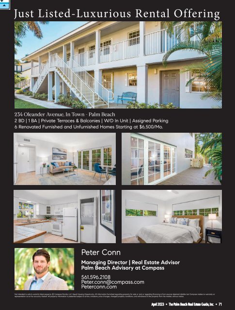 Palm Beach Real Estate Guide APR 2023