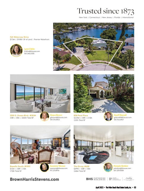 Palm Beach Real Estate Guide APR 2023