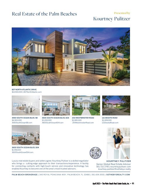 Palm Beach Real Estate Guide APR 2023