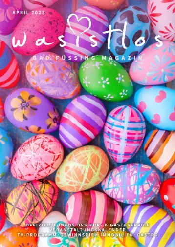 WASISTLOS Magazin April 2023