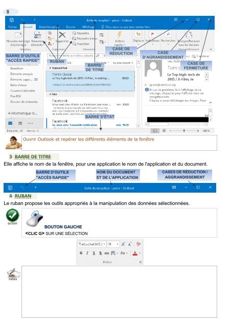 Support de cours Outlook 2016