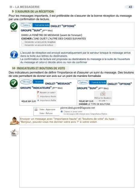 Support de cours Outlook 2016