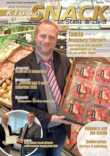 Holsteiner KlöönSNACK - Ausgabe Rendsburg / Mittelholstein - April 2023